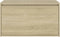 vidaXL - Halbank - 80x40x45 - cm - bewerkt - hout - sonoma - eikenkleurig