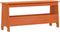 vidaXL - Halbankje - 100x28x45 - cm - massief - grenenhout - wasbruin