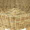 vidaXL - Halbankje - 110x35x45 - cm - natuurlijk - rattan