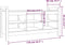 vidaXL - Halbankje - 110x40x60 - cm - massief - grenenhout - grijs