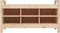 vidaXL - Halbankje - 110x40x60 - cm - massief - grenenhout