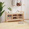 vidaXL - Halbankje - 110x40x60 - cm - massief - grenenhout