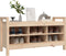 vidaXL - Halbankje - 110x40x60 - cm - massief - grenenhout