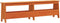 vidaXL - Halbankje - 160x28x45 - cm - massief - grenenhout - wasbruin