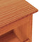 vidaXL - Halbankje - 160x28x45 - cm - massief - grenenhout - wasbruin