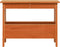 vidaXL - Halbankje - 60x28x45 - cm - massief - grenenhout - wasbruin