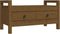 vidaXL - Halbankje - 80x40x43 - cm - massief - grenenhout - honingbruin