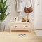 vidaXL - Halbankje - 80x40x43 - cm - massief - grenenhout