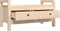 vidaXL - Halbankje - 80x40x43 - cm - massief - grenenhout