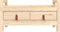 vidaXL - Halbankje - 80x40x43 - cm - massief - grenenhout