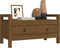 vidaXL - Halbankje - 80x40x43 - cm - massief - grenenhout - honingbruin