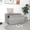 vidaXL - Halbankje - 80x40x45 - cm - bewerkt - hout - grijs - sonoma - eikenkleurig