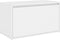 vidaXL - Halbankje - 80x40x45 - cm - bewerkt - hout - wit
