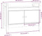 vidaXL - Halbankje - 80x40x60 - cm - massief - grenenhout - grijs