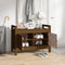 vidaXL - Halbankje - 80x40x60 - cm - massief - grenenhout - honingbruin