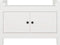 vidaXL - Halbankje - 80x40x60 - cm - massief - grenenhout - wit
