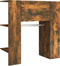 vidaXL - Halmeubel - 97,5x37x99 - cm - bewerkt - hout - gerookt - eikenkleurig
