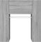 vidaXL - Halmeubel - 97,5x37x99 - cm - bewerkt - hout - grijs - sonoma - eiken