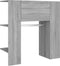 vidaXL - Halmeubel - 97,5x37x99 - cm - bewerkt - hout - grijs - sonoma - eiken