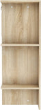 vidaXL - Halmeubel - 97,5x37x99 - cm - bewerkt - hout - sonoma - eiken