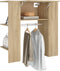 vidaXL - Halmeubel - 97,5x37x99 - cm - bewerkt - hout - sonoma - eiken