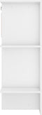 vidaXL - Halmeubel - 97,5x37x99 - cm - bewerkt - hout - wit