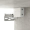 vidaXL - Halmeubel - 97,5x37x99cm - bewerkt - hout - betongrijs