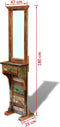 vidaXL - Halspiegel - 47x23x180 - cm - massief - gerecycled - hout