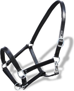 VidaXL Halster Paard - Leer - Verstelbaar - Bruin - Cob