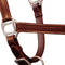 VidaXL Halster Paard - Leer - Verstelbaar - Bruin - Full