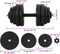 vidaXL - Halter - 15 - kg