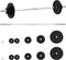 vidaXL - Halter - met - gewichten - 30 - kg - gietijzer