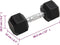 vidaXL - Halters - 2 - st - 16 - kg - gietijzer