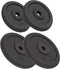 vidaXL - Halterschijven - 4 - st - 2x10 - kg - en - 2x5 - kg - gietijzer