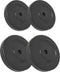 vidaXL - Halterschijven - 4 - st - 30 - kg - beton
