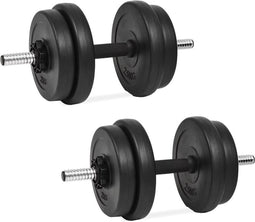 vidaXL - Halterset - 20 - kg - 14-delig