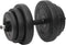 vidaXL - Halterset - met - gewichten - 120 - kg