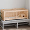 vidaXL - Hamsterkooi - 104x52x38 - cm - massief - vurenhout