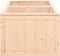 vidaXL - Hamsterkooi - 104x52x38 - cm - massief - vurenhout