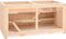 vidaXL - Hamsterkooi - 104x52x54 - cm - massief - vurenhout