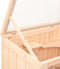 vidaXL - Hamsterkooi - 55x40x80 - cm - massief - vurenhout