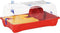 vidaXL - Hamsterkooi - 57x33x26 - cm - polypropeen - blauw