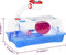 vidaXL - Hamsterkooi - 57x33x26 - cm - polypropeen - blauw