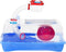 vidaXL - Hamsterkooi - 57x33x26 - cm - polypropeen - blauw