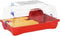 vidaXL - Hamsterkooi - 57x33x26 - cm - polypropeen - rood