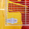 vidaXL - Hamsterkooi - 57x33x26 - cm - polypropeen - rood