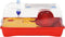 vidaXL - Hamsterkooi - 57x33x26 - cm - polypropeen - rood
