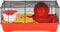 vidaXL - Hamsterkooi - 58x32x36 - cm - polypropeen - en - metaal - rood