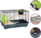 vidaXL - Hamsterkooi - 58x32x36 - cm - polypropeen - en - metaal - rood