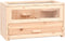 vidaXL - Hamsterkooi - 60x30x35 - cm - massief - vurenhout